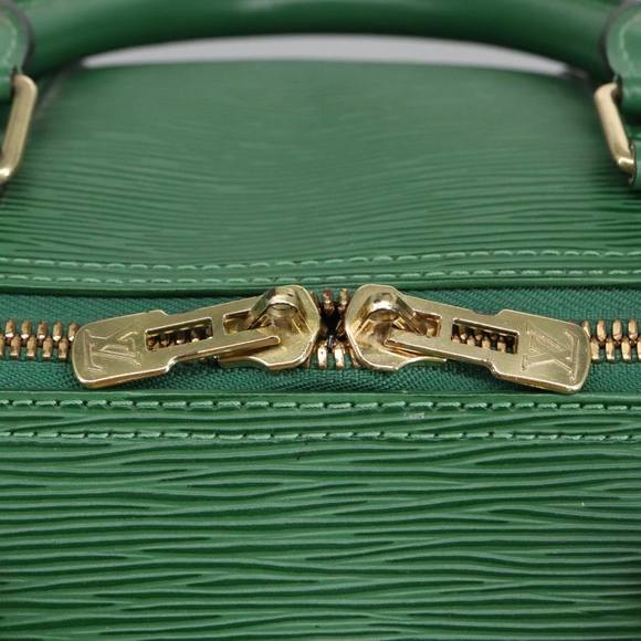 LOUIS VUITTON Epi Keepall 50 Boston Bag Green M42964 LV Auth 95933 - Picture 10 of 16